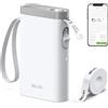 Nelko Etichettatrice, P21 Bluetooth Stampante Termica Etichette, Senza fili Sticker Maker Mini Etichettatrice Maker con Modelli Mmultipli per Organizzare la Casa di Archiviazione dell'Ufficio, Bianco