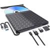 Aumdie Lettore CD DVD Esterno per PC Portatile, Masterizzatore DVD Esterno,USB 3.0 con 2 Porte USB e Lettore di Schede TF/SD, Lettore CD/DVD per PC Laptop Macbook per Windows 11/10/8.1/7/Linux/Mac OS