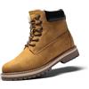 Bruno Marc Stivali Uomo da Stivali Classici Scarponcino Caldo Antiscivolo Comode Moda Fodera in Rete Stivaletti,Size 47,Marrone Fodera in Rete,SBSB226M-1
