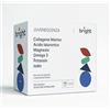 Bright Naturo Collagene marino idrolizzato acido ialuronico + potassio + iodio. Set unico di vitamine. 100% naturale. 28 bustine giornaliere …