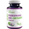 Hepatica Pygeum Africanum Bark + Saw Palmetto (Serenoa Repens) Complesso 500mg 120 Capsule Vegan, Estratto 4:1, Certificato di analisi di AGROLAB Germania, ad alta resistenza