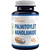 Hepatica Palmitoylethanolamide PEA 400mg 90 capsule vegane, Potente Antinfiammatorio e Antidolorifico, certificato di analisi di AGROLAB Germania