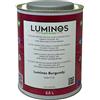Solrac Luminos LUM1112 - BURGUNDY - Impregnante e finitura protettiva per legno bio. Lasur all'acqua - Borgogna 2,5L