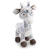 NICI Winny Winterfur Giraffa di peluche, morbida, tenero pupazzo in piedi per coccole e giochi, per adulti e bambini, 35 cm, blu - 62424