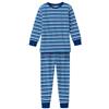 People Wear Organic Pigiama in spugna di cotone biologico -col. righe multicolore