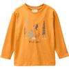 People Wear Organic Maglietta lunga in cotone bio Wild Ones - col. ruggine