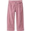 People Wear Organic Pantalone in velluto di cotone bio - col. malva scuro