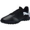 PUMA Future 7 Play Turf Trainer Soccer Cleats, Scarpe da Ginnastica Uomo, Nero e Bianco, 44 EU