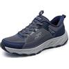 Skechers Hillcrest 2.0, Scarpe da Ginnastica Uomo, Navy Synthetic/Textile/Trim, 44 EU