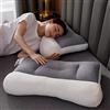 Generic Proease - Cuscino ortopedico per apnea notturna, cuscino ortopedico per il sonno profondo, per apnea del sonno, super ergonomico, protegge collo e colonna vertebrale (bianco)