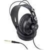 TIE studio Cuffie semi-aperte circumaurali per radio, studio di registrazione, podcast e applicazioni multimediali (3m, spina jack da 3,5 mm, adattatore a vite da 6,3 mm)