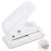 Hawpasy Mini Perforatrice Manuale Multifunzione Portatile, Bucafogli Portatile Per Ufficio, Scuola E Fai Da Te, Macchina Per Fare Buchi Fogli, Cartone E Plastica, Perforatrice Cerchio Per Album, Scrapbooking