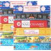 Satya BASTONCINI D'INCENSO Goloka fragranza Nag Champa in diverse varietà - Confezione risparmio 120 bastoncini - Incenso naturale profumato indiano