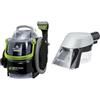 BISSELL 15585 SpotClean Pet Pro portatile, nero/verde, 750 W, 84 decibel + accessorio per la pulizia delle macchie cattura macchie per tutti i pulitori per macchie e tappeti Bissell