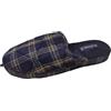 de fonseca Milano MB39 Pantofole Uomo Invernali, Scozzese Blu, 42/43