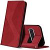 ZONNAVI Cover per Samsung Galaxy S10 Plus, Flip Custodia Pelle PU con [Slot Cart] [Supporto Stand] [Magnetica], Cover a Libro Portafoglio per Samsung Galaxy S10 Plus (Rosso)