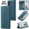 owlhold Cover Huawei P30 Pro,Cover Huawei P30 Pro Magnetica Portafoglio Flip[Antiurtoo][Cavalletto][Carta Fessura] Custodia Pelle per Huawei P30 Pro-Blu verde