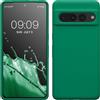 kwmobile Cover per Google Pixel 7 Pro Custodia - Back Case per Smartphone in Silicone TPU - Protezione Gommata - verde smeraldo