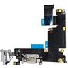 DHLK® Connettore Dock di Ricarica Compatibile con iPhone 6 Plus - Charging Port Cavo Flessibile, Grigio Chiaro (A1522, A1524, A1593)