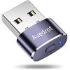 AUEDROT Mouse Jiggler Non Rilevabile USB Mouse Mover con 2 Modalità Jiggle, Muovi Automatico, Senza Driver, Plug & Play, Tenere Sveglio il Computer/Laptop, Viola