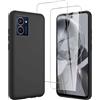JDXHFF Nero Cover per HMD Pulse/Pulse Pro/Pulse Plus e 2x Vetro Temperato