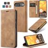 owlhold Cover Google Pixel 9,Custodia Pixel 9 Magnetica Portafoglio Flip[Antiurtoo][Cavalletto][Carta Fessura] Cover Pelle per Pixel 9-Marrone