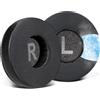 SOULWIT Cuscinetti Auricolari Ricambio in Gel Refrigerante da 70 mm per AKG Y50/Y50BT/Y55/K618/K619 On-Ear Cuffie, Cuscinetti Auricolari con Schiuma ad Alta Densità per L'isolamento dal Rumore