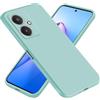 EASSGU Custodia per Redmi 13C 5G / Redmi 13R 5G (6.74 Inches), Cover Morbida in Silicone TPU - Ciano chiaro