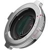VILTROX EF-M2 Pro Adattatore per obiettivo Auto Focus 0.71x Riduttore Speed Booster Compatibile con obiettivo Canon EF Mount per fotocamera M4/3 GH4 GH5 GH5S GF6 GX85 GX7 Olympus E-M5 E-M10 E-PL5