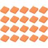 QUARKZMAN Copertura Protettiva per Porta USB 20pz Porta USB 2.0 Copertura del Cappuccio Antipolvere in Silicone per Cavo Dati USB Maschio USB, Arancione