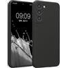 kwmobile Custodia Compatibile con Samsung Galaxy S22 Plus Cover - Back Case per Smartphone in Silicone TPU - Protezione Gommata - Grigio Scuro