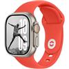 DONEGANI SB per Cinturino Apple Watch 40mm 44 mm 46mm 42mm 45mm 41mm 38mm 49mm Se Ultra 2 Serie 10 9 8 7 6 5 4 3 Band Bracciale Sport Silicone, Rosa Texas