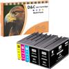 D&C 950 XL 951XL Cartucce d'inchiostro Multipack compatibili con HP 950XL 951XL, adatte per Officejet Pro 8620, 8600, Officejet pro 8610, 8615, 8100, 276DW (Pack da 5)