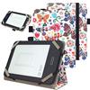 VOVIPO Custodia protettiva universale per kindle Paperwhite Kobo e-Reader da 6 pollici, custodia Folio con cinturino a mano compatibile con Kobo/Kindle/Tolino/Pocketbook/Sony 6 pollici-Butterfly
