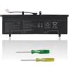 OPAHUTER C41N1901 Laptop Batteria per Asus ZenBook Duo UX481 UX481F UX481FL UX481FA UX481FLY UX481FAY UX481FL-BM040T UX481FL-BP1505T UX4000F UX4000FL UX481FA-BM021R UX481FA-DB71T BM049T 70Wh