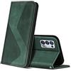 ZONNAVI Cover per Oppo Reno 6 PRO 5G, Flip Custodia Pelle PU con [Slot Cart] [Supporto Stand] [Magnetica], Cover a Libro Portafoglio per Oppo Reno 6 PRO 5G (Verde)