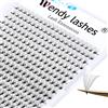 WENDY LASHES 10D Volume Russo Extension Ciglia Volume Russo 0.07mm C Curl 9-16mm Mista Lunghezza Ciglia Premade Volume Lashes Ciglia Finte Ciuffetti Volume Russo(320PCS-10D-0.07-C-9-16)