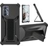 KEYYO Cover Per Oppo Realme GT Master Edition – Custodia Antiurto Con Supporto Regolabile, Nero