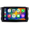XIUNYIE 9 Pollice Car radio Android 15 2 DIN Car Stereo per Benz Smart Fortwo 451 Wireless CarPlay 2005-2010 con Telecamera Posteriore/Wireless Carplay/BT/FM Radio/GPS/Mirror Link/Lettore multimediale(2+32G)