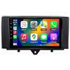 XIUNYIE 9 Pollice Car radio Android 15 2 DIN Car Stereo per Smart Fortwo 451 2005-2015 con Telecamera Posteriore/Wireless Carplay/BT/FM Radio/GPS/Mirror Link/Lettore multimediale(2+32G)