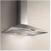 Elica cappa da parete decorativa 90cm 68db 395m3/h acciaio inossidabile prf0091763b