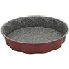 Tognana Sweet Cherry Stampo Torta a Corolla cm 26, Acciaio al Carbonio, rosso