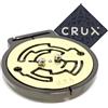 Hanayama and Crux Hanayama e Crux Hanayama Cast Medaglione Puzzle Livello 5 di 6 Molto Difficile Include Adesivo Crux