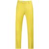 Generisch Pantaloni chino da uomo, slim fit, per lavoro, casual, grandi dimensioni, per il tempo libero, con bottone, pantaloni estivi leggeri, tinta unita, eleganti, giallo., XL
