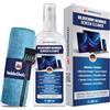 Veddelholzer Set di pulizia dello schermo da 250 ml, detergente per display con panno in microfibra e pennello per tastiera, per laptop, monitor, TV, smartphone, display auto, pulizia senza strisce