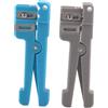 Fafeicy Spellafili per Fibra Ottica e Cavi Coassiali, Strumento per Spelare Rivestimento in Fibra Simplex Kit Compatto con Taglierina 45-162 45-163