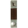 SPORTARC Orologio a pendolo a forma di foglia, orologio meccanico a molla oscillante, orologio a pendolo con ancia, in metallo, stile antico (21 x 5 mm)
