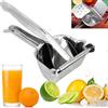 Natudeco Spremi Limone Acciaio Inossidabile 304 Spremiagrumi Manuale Spremi Agrumi Manuale per Impieghi Gravosi per Bar Cucina Ristorante