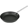 SCANPAN Black Iron - Padella 26 cm, in acciaio al carbonio di alta qualità, resistente alle alte temperature, padella multifunzione con manico ergonomico, resistente al forno, senza PFAS