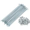 RATCHROLL Set di Raggi per Bicicletta 12G, Argento